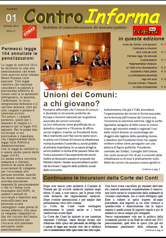 ControInforma n. 01-2014